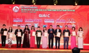 Tạp chí Xây dựng Đảng đoạt 2 giải báo chí của thành phố Hà Nội